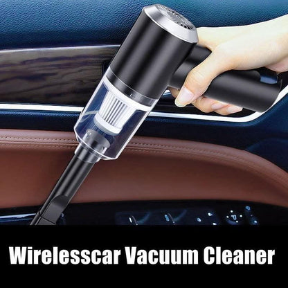 High Power Portable 3 in 1 USB Rechargeable Wireless Car Vacuum Cleaner