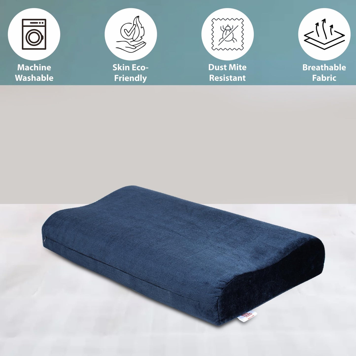 Premium Cervical Pillow — Ultimate Softness, Adjustable Support for Neck Relief